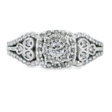 .50ct Diamond Ring 10KT White Gold