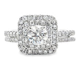 Lab Grown Diamond Fashion band rings 14KT White Gold