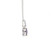 Cubic Zirconium Fashion Pendants Sterling Silver