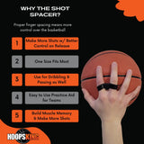 Basketball Shot Finger Spacer Training Aid