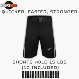 S.W.A.G. Weighted Training Shorts | Holds Up to 15 lbs.