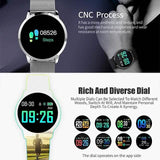 IMOSI Q8 Smartwatch Stainless Steel BT Fitness Tracker
