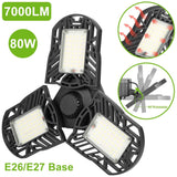 iMounTEK E26 /E27 80W 7000LM 6500K LED Garage Ceiling Light