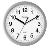 Impecca 10" Wall Clock, Silent Mov.
