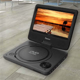 Impecca DVP-772K 7-inch Swivel Screen DVD Player