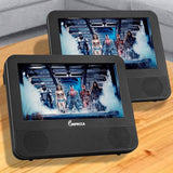 Impecca DVPDS-722 7in Dual Screen Dvd Player