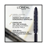 Loreal Paris Telescopic Carbon Black Mascara - Lengthening & Volumizing for Dramatic Lashes