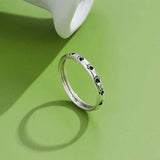 INALIS Cat Footprint 925 Sterling Silver Ring