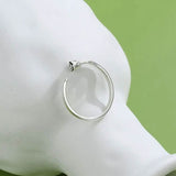 INALIS Rose Shape Adjustable Flower Ring