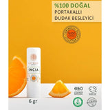 Incia Orange Nourishing Lip Balm with Shea Butter 6g
