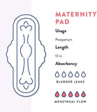 Incognito by Prevail Maternity Pads