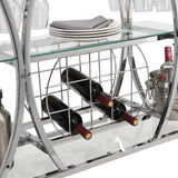 Industrial Bar Cart Kitchen Bar Service Cart