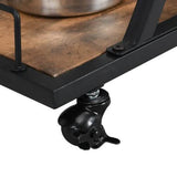 Industrial Bar Cart Kitchen Bar Service Cart