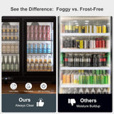 Industrial Freestanding Undercounter Beverage Refrigerator (SAK84019)