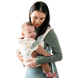 Infantino Flip 4-in-1 Convertible Baby Carrier, Adjustable, Ergonomic Babywearing, Registry Essential, Baby Carrier for Newborn to Toddler, Gray
