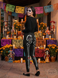 Womens Halloween Leggings, Size Small