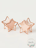 2 PC RH Macy Beauty Collection Cosmetic Star Shaped Sponge & Holder Pink