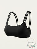 California Waves Juniors Ribbed Back Bralette Top, Size Small