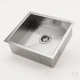 Blanco 518168 17X17 Quatrus R0 Bar Bowl Stainless Steel Sink