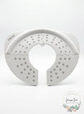 Playtex Travel Grey Folding Potty Seat White/Grey