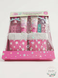 Follow the Rainbow Girls Slipper and Pedicure Set, Size 8+