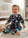 Carter's Baby Boys Fleece Footed Pajamas