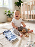 Koala Baby Boys 2 Piece Pant Set – Nightshadow, Size Newborn