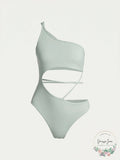 Jonathan Simkhai Stormi Strappy One-Piece Swimsuit, Size XS