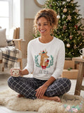 Family Pajamas Matching Kids Lil Deer Mix It Family Pajama Set, Size 8