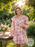 Free People Womens Sunbaked Swing Dress, Small