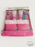 Follow the Rainbow Girls Slipper and Pedicure Set, Size 8+