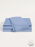 Wellbeing Oxywash Solid 300 Thread Count Sheet Set