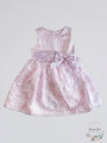 Good Lad Toddler Girls Burnout Gauze Satin Dress, Size 4T