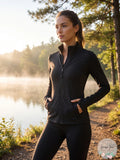 Aqua Athletic Yoga  Zip Jacket