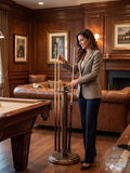 Z-Lite CS 26 Pool Cue Stand Bronze Indoor Furniture Entertainment Cue Racks