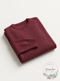 Original Penguin Tuck Stitch Sweater, Tawny Port, Size Large