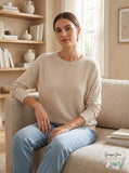 Aqua Cashmere High Low Cashmere Sweater