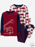 Carter's Baby Boys 4-Pc. Snug-Fit Cotton Pajamas Set, size 24 months