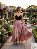 B Darlin Juniors 2-Pc. Lace Top & High-Low Skirt, Size 9