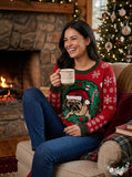 Ugly Christmas Sweater Company Womens Assorted Pullover Xmas Sweater,Size XL