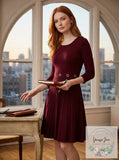 Bcx Juniors Grommet-Waist Fit and Flare Dress