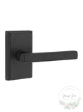 Emtek Concealed Fastener Passage Set, Rectangular Rosette and Freestone Levers