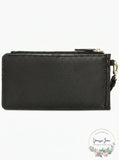 INC International Concepts Deliz Long Bifold Wallet (Black)