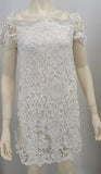 Lush Women Dress Lace Slash Neck Backless Sexy Elegant Shoulder,Medium