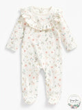 First Impressions Baby Girls Cotton Footed Coverall, Size 0/3Months