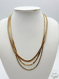 Inc Gold-Tone Layered Pendant Necklace, 17 + 3 Extender