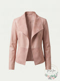 Bar Iii Moleskin Drape-Front Jacket, Size Medium