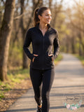 Aqua Athletic Yoga  Zip Jacket