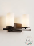 Kichler 45496OZ Crosby 15 in 2-Light Bath Vanity in Olde Bronze