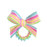 Invisibobble Slim Sprunchie Rainbows Hair Tie with Bow